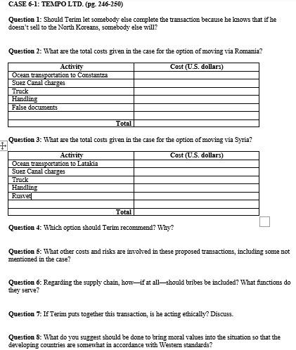 i need the whole assignment completed:) Case Case