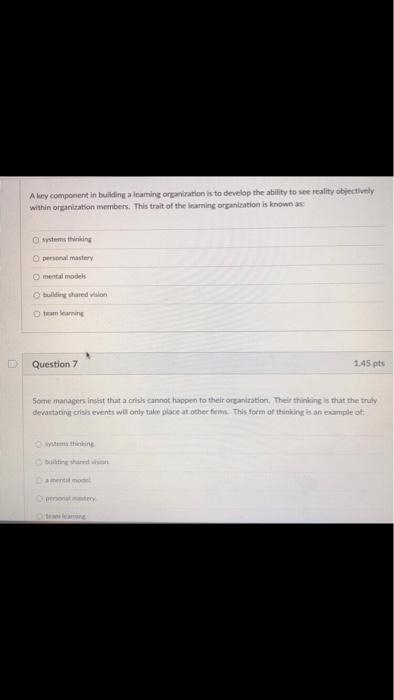 A key component in building a leaming