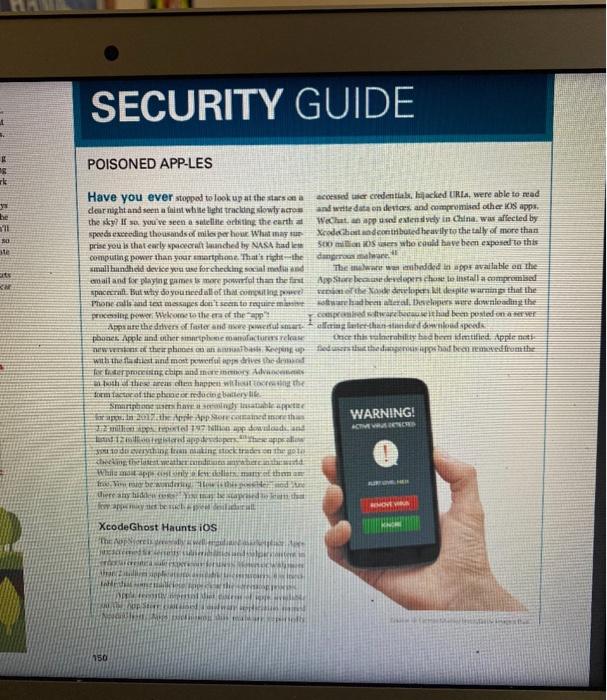 Read the Ethics Guide . . Pages 150-151 (11th