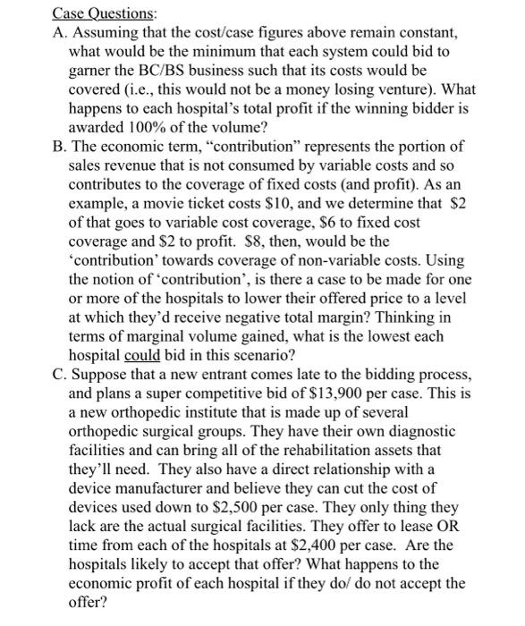 Case #3 Taking Risk as Providers Total Joint Case