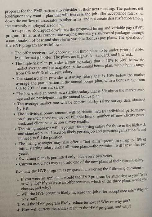 Effective Management Solutions (EMS) is a small,