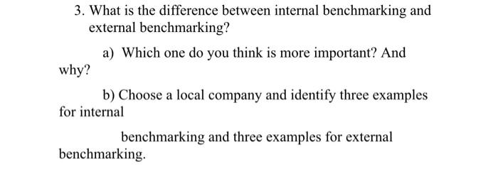 3. What is the difference between internal