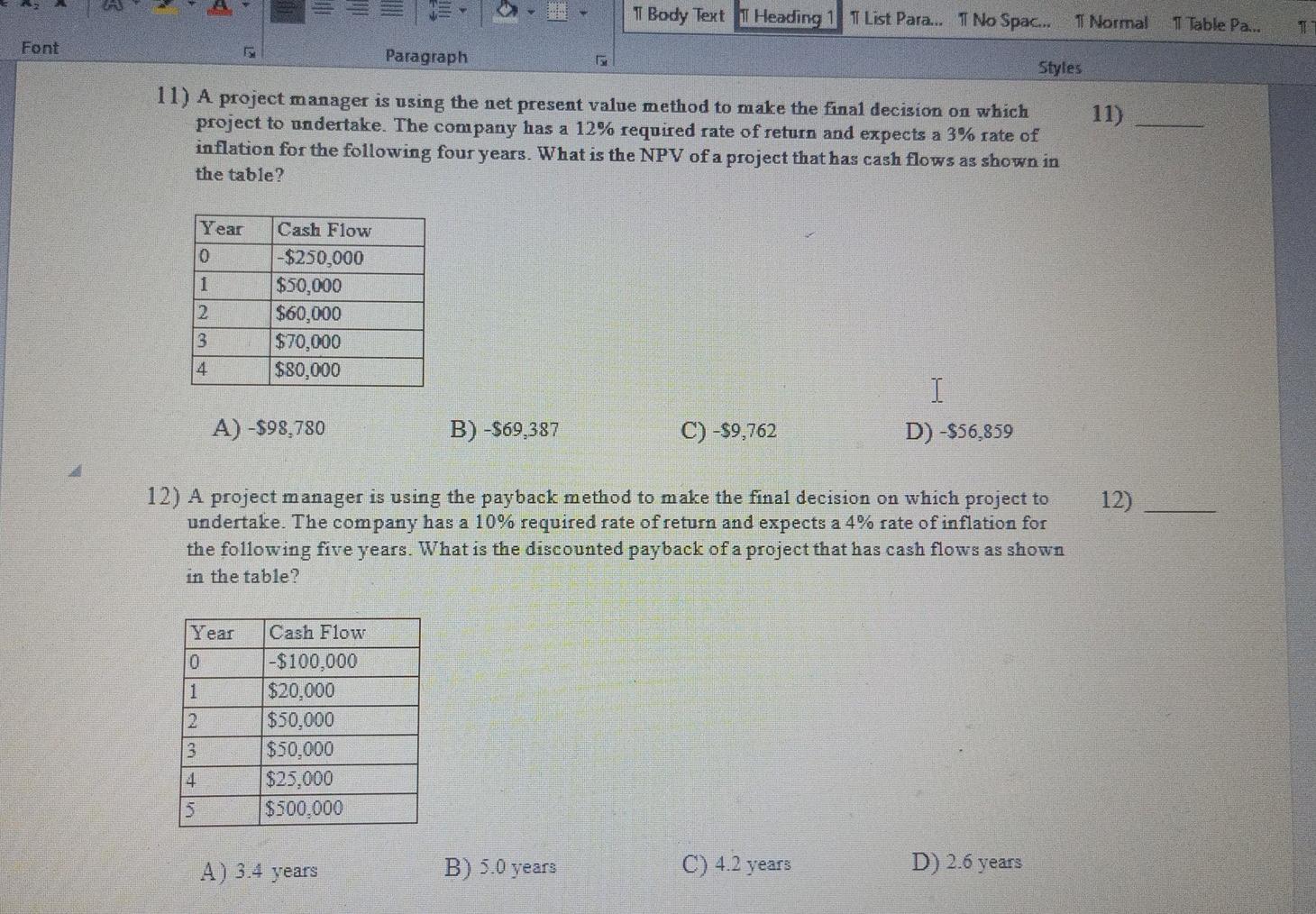 this multiple choice questions. just choose the