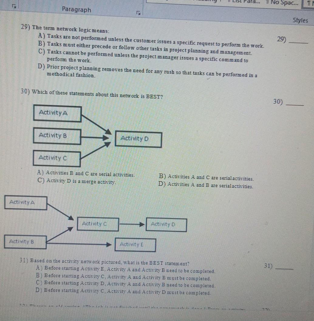 this multiple choice questions. just choose the