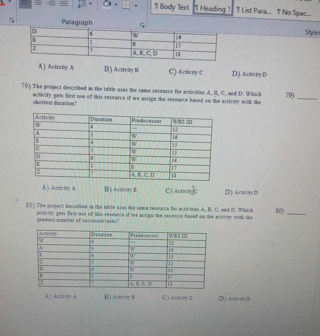 this multiple choice questions. just choose the