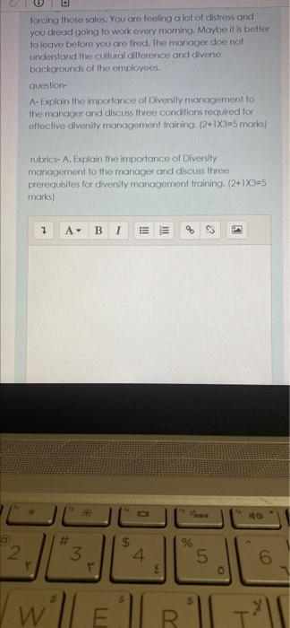 Case study. You just got hired at your first