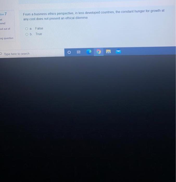 zion 7 et ered From a business ethics