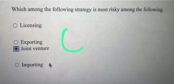 which is the correct answer? Which among the
