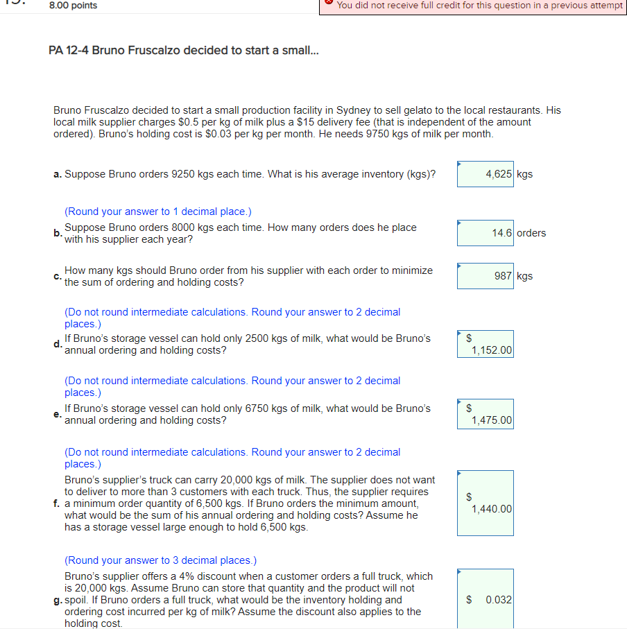 I don't know which one I did wrong. I appreciate
