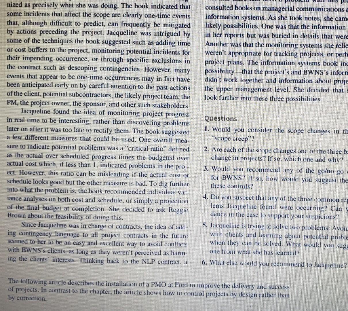 what is the solution to the questions? Case The