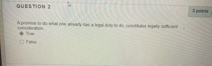 please answer them all QUESTION 2 2 points A