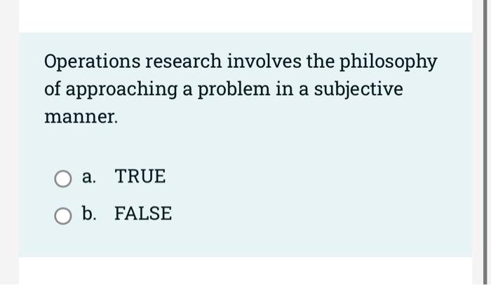 When using the graphical method, only one of the