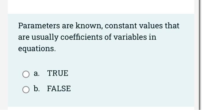 When using the graphical method, only one of the