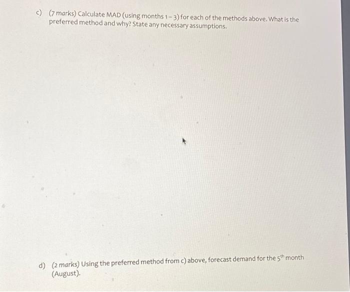 dont do it on excel please 4. (38 marks) The