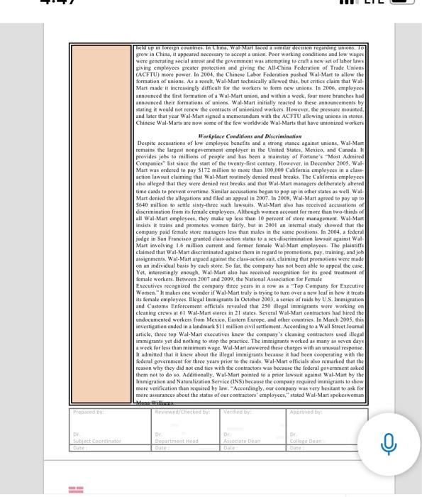 4:46 - II LTE WAL MART CASE STUDY Wal-Mart