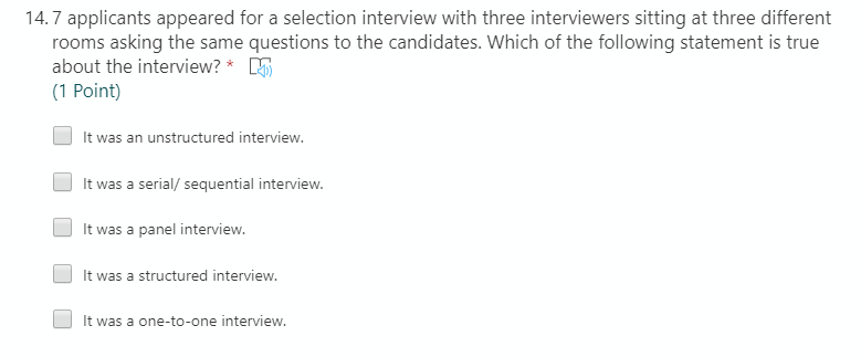 12). What do you understand by 'Selection' as a