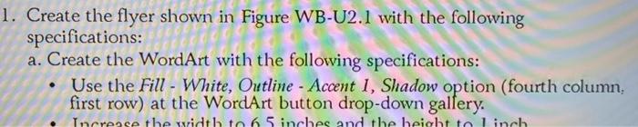 I need help , show me 1a first line ( Use the