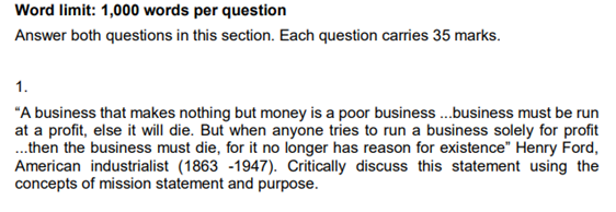 Word limit: 1,000 words per question Answer both