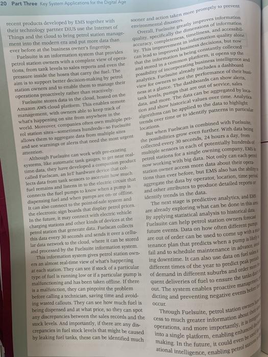 I need to solve the case questions. ps. not the