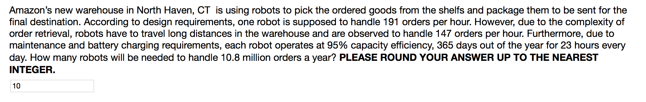 Amazon's new warehouse in North Haven, CT is