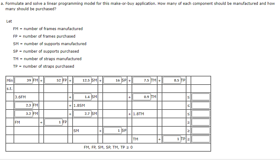 Problem 4-17 (Algorithmic) Frandec Company