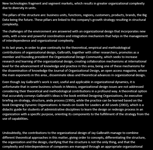 Galbraith star model application The star model,