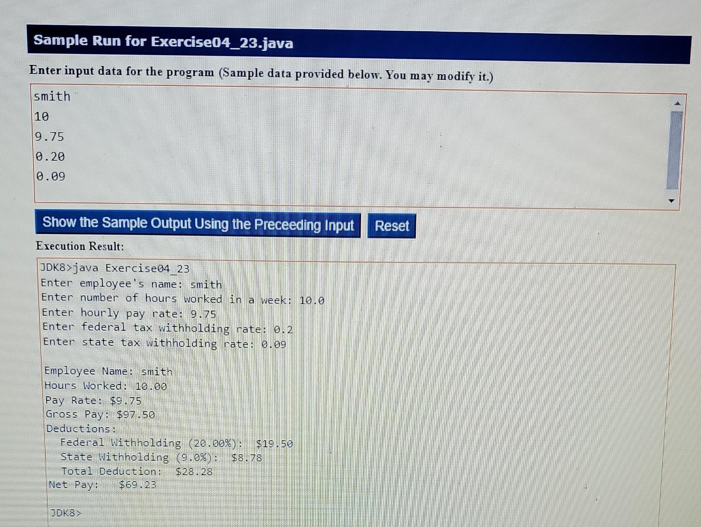 first execution line of a class has to be a class