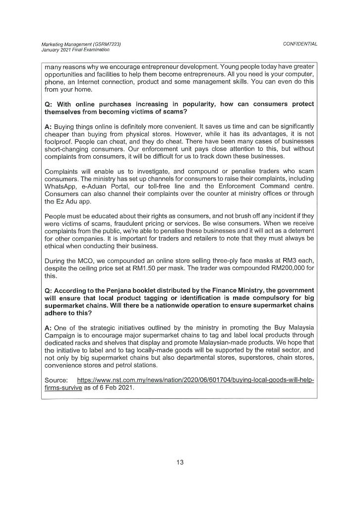 Read Article 2 that is attached at the Appendix