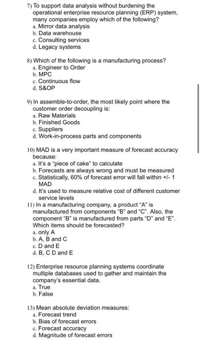 7) To support data analysis without burdening the