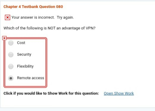 please answer all thank you Chapter 4 Testbank