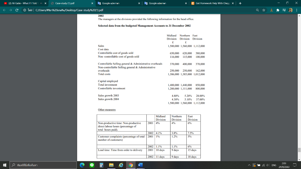 Topic: Performance measures Please,find an