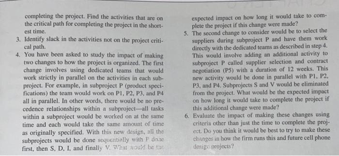 exhibit 5.13 Work Breakdown Structure and