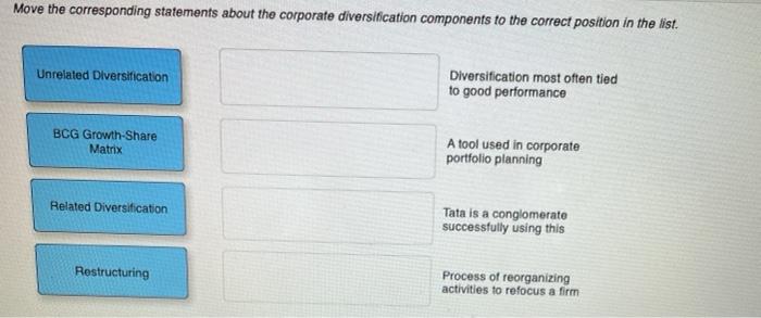 Move the corresponding statements about the