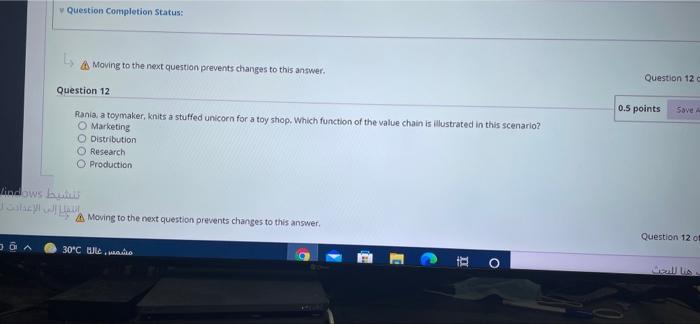 Question Completion Status: Moving to the next