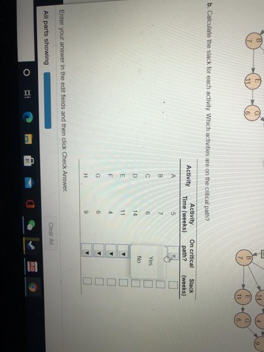 Question A project for improving a billing