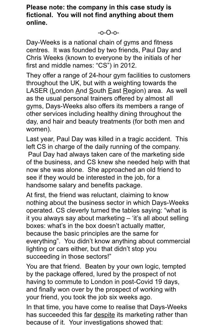 Please note: the company in this case study is