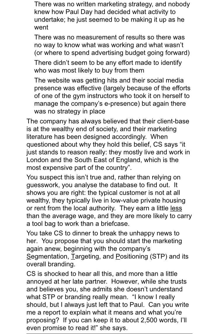 Please note: the company in this case study is