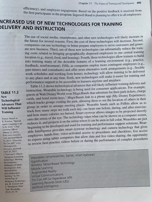 Discuss fully the future trends that will affect