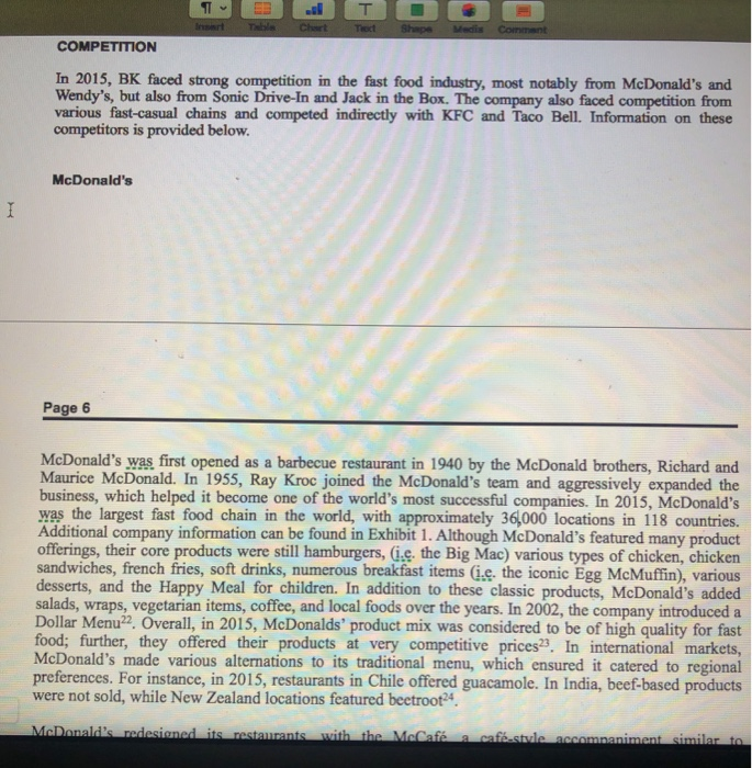 1. develop a marketing mix that allows burger