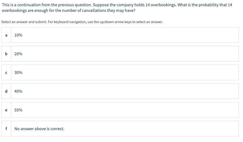 Airline company X wants to determine how many