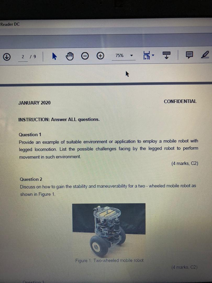 Reader DC 2 / 9 75% JANUARY 2020 CONFIDENTIAL