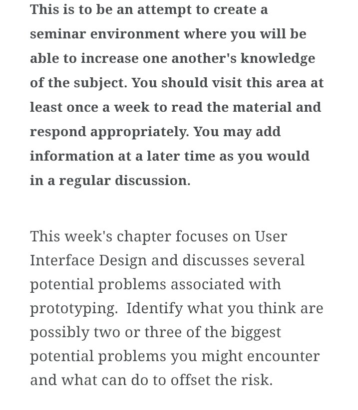 this is a discussion questions please no copy and