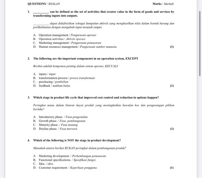 please help me answer question 1,2,3,4 urgent