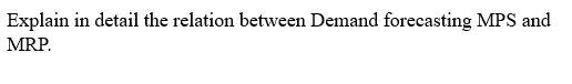 Explain in detail the relation between Demand