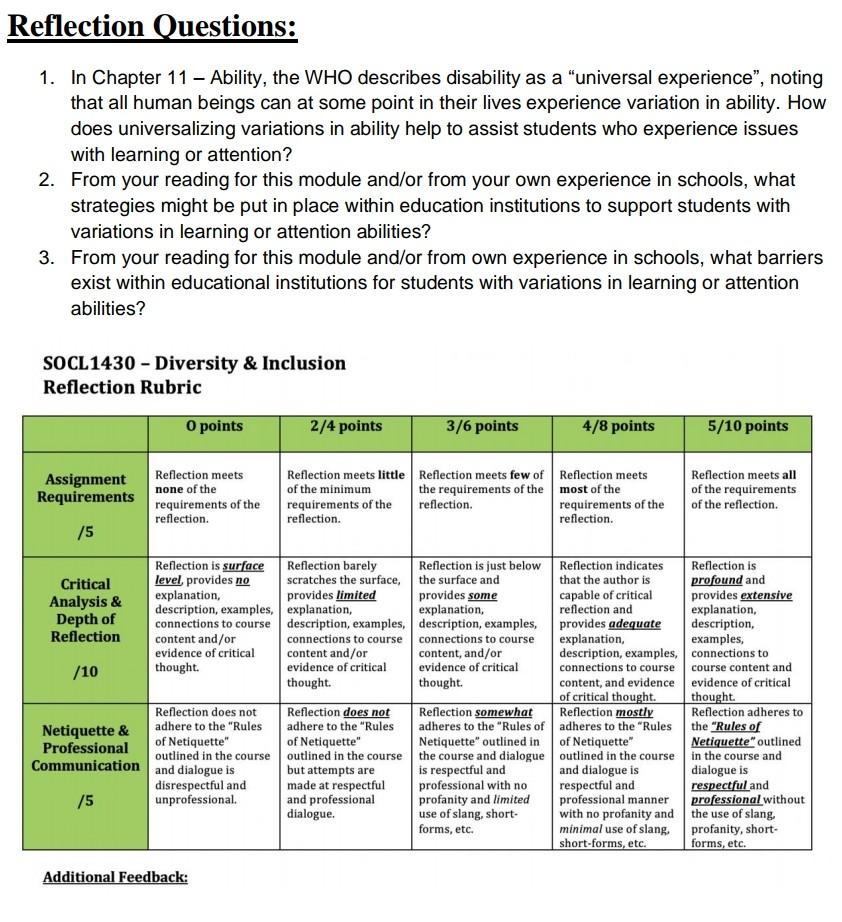 ASSIGNMENT 4: Examining Variations in Ability