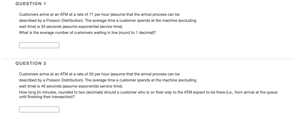 please answer both parts no work shown required