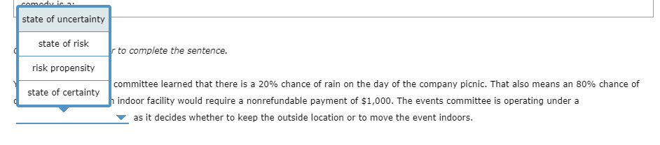 Managerial decisions generally fall into two