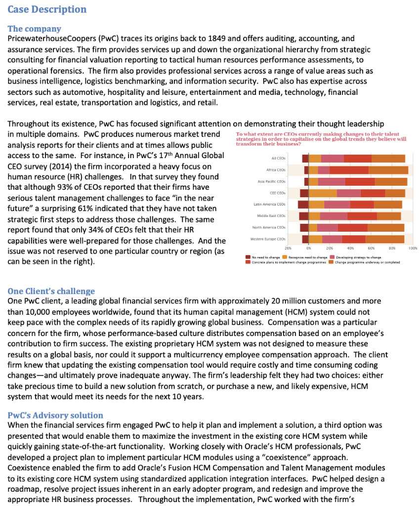 Describe six information problems, two for each