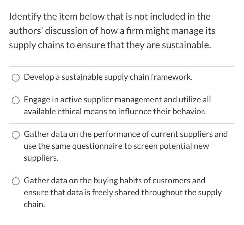 Please help Identify the item below that is not