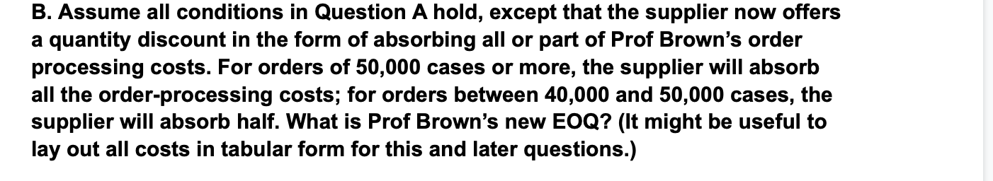 PLEASEEEE HELPPPPPP Professor Brown's Beer